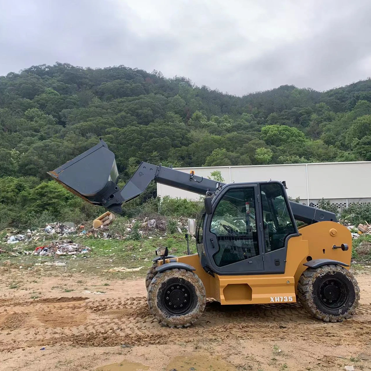 Xinghao everun mini small Telehandler  Lift Forklift 3 ton telescopic handler forklift telescopic handler loader price