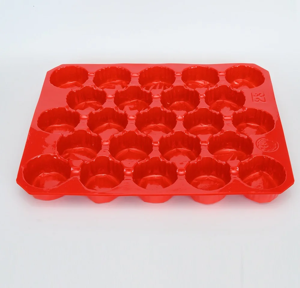 Plastic Insert Tray fruit packing Disposable Divided PP tomato packing Tray