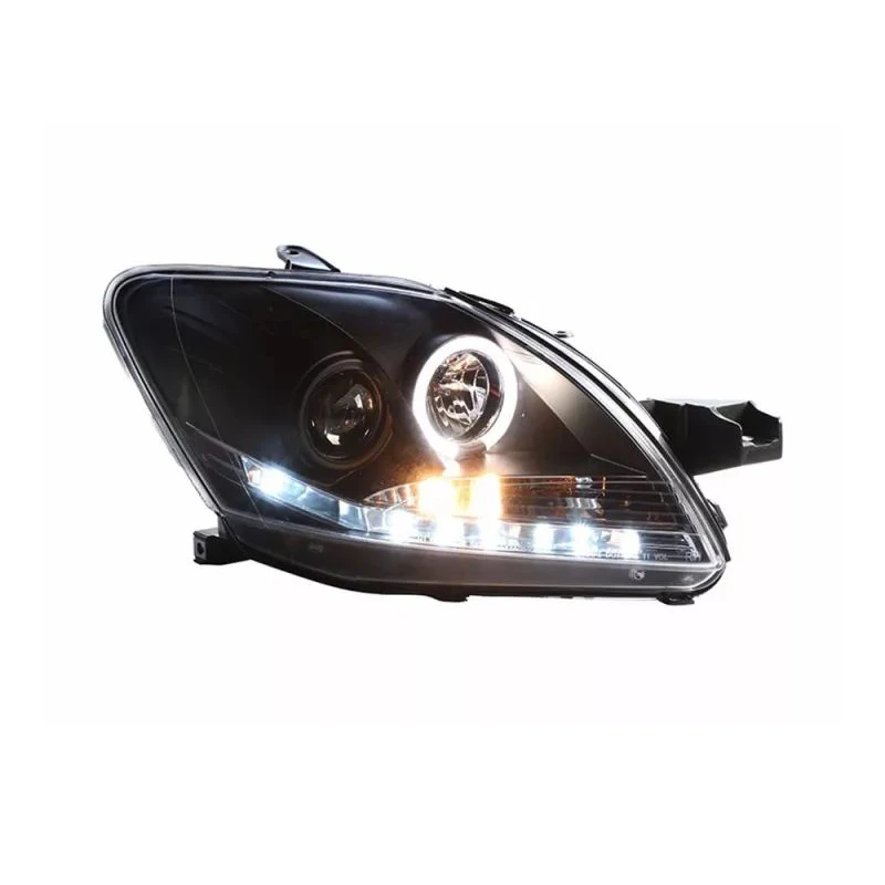 Car headlight fit for Toyota Vios 2008-2012 headlights LED angel eyes LED running lights turn signal car exterior accessories