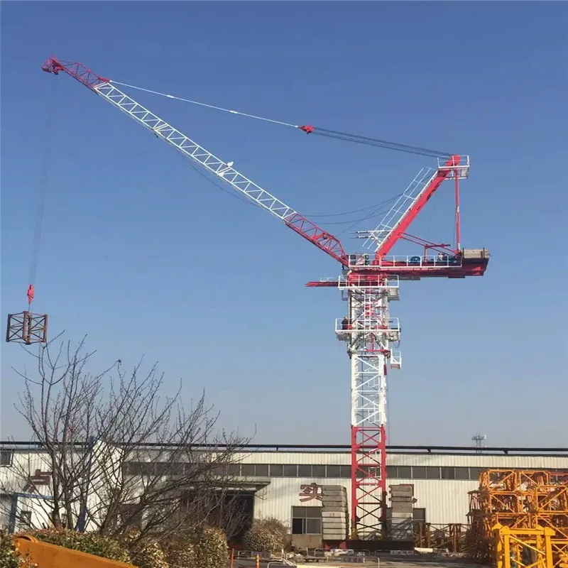 D5078 (25ton)  luffing jib flattop tower crane