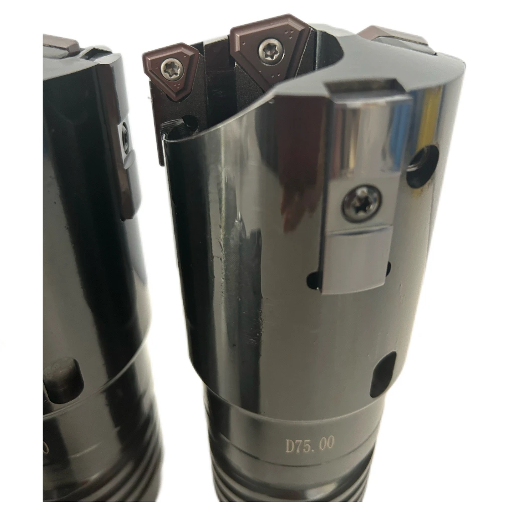 D100mm Customized Carbide Drilling Tools Deep Hole Gun Drilling Trepanning Head Counter Boring and Bta Drill Head