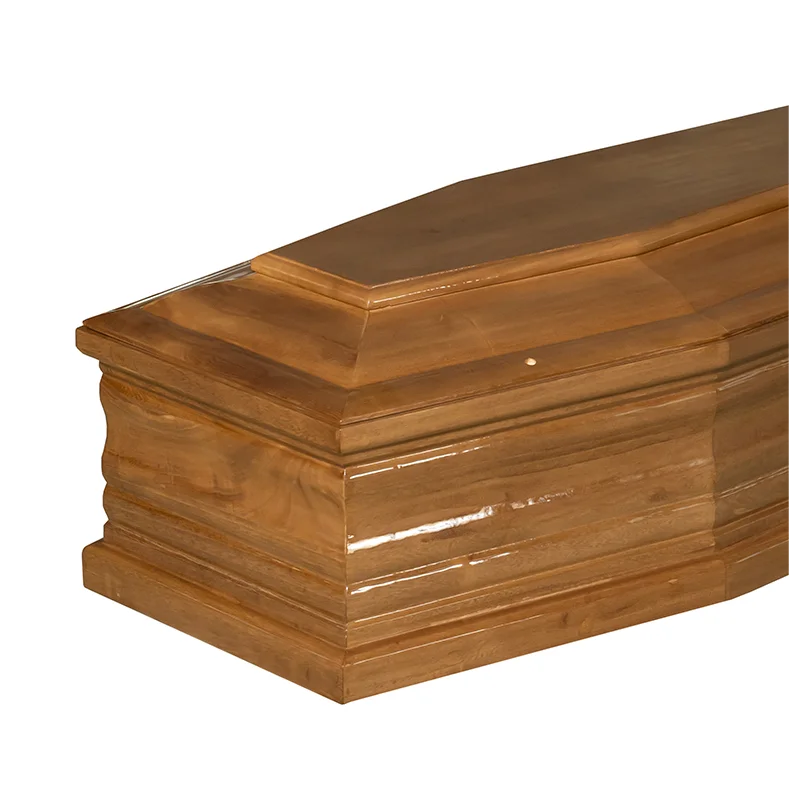 Wholesale Factory Price Funeral Supplies Equipment Crematorium Wooden Coffin Funeral Casket