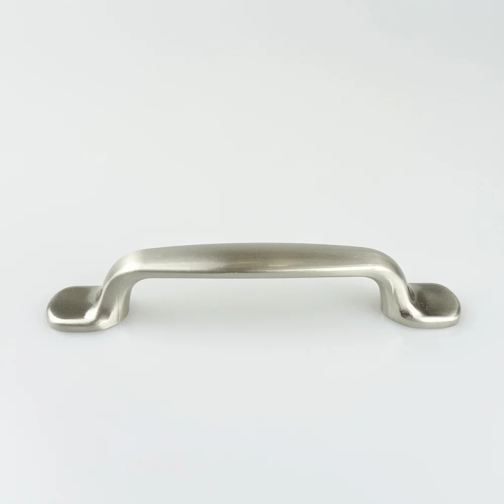 Satin Nickel Cabinet Pulls Zinc Alloy Cupboard Drawer Pull Cabinet Door Wardrobe Handles Furniture Hardware Kitchen Hardware