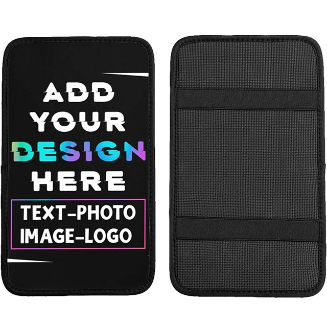 Wholesale Universal Truck Arm Rest Covering Handrail Box Cushion Anime Car Auto Center Console Cover Armrest Pad