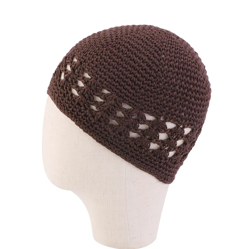 HZM-22269 Hot sale Muslim Child Hat Male Design Embroidery islamic wool felt african Prayer kufi muslim hat