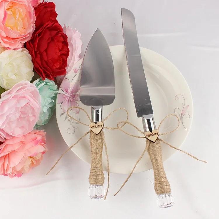 Handmade Twine Cake Knife Spatula Cake Tools Kitchen Utensil  Kitchen Knives