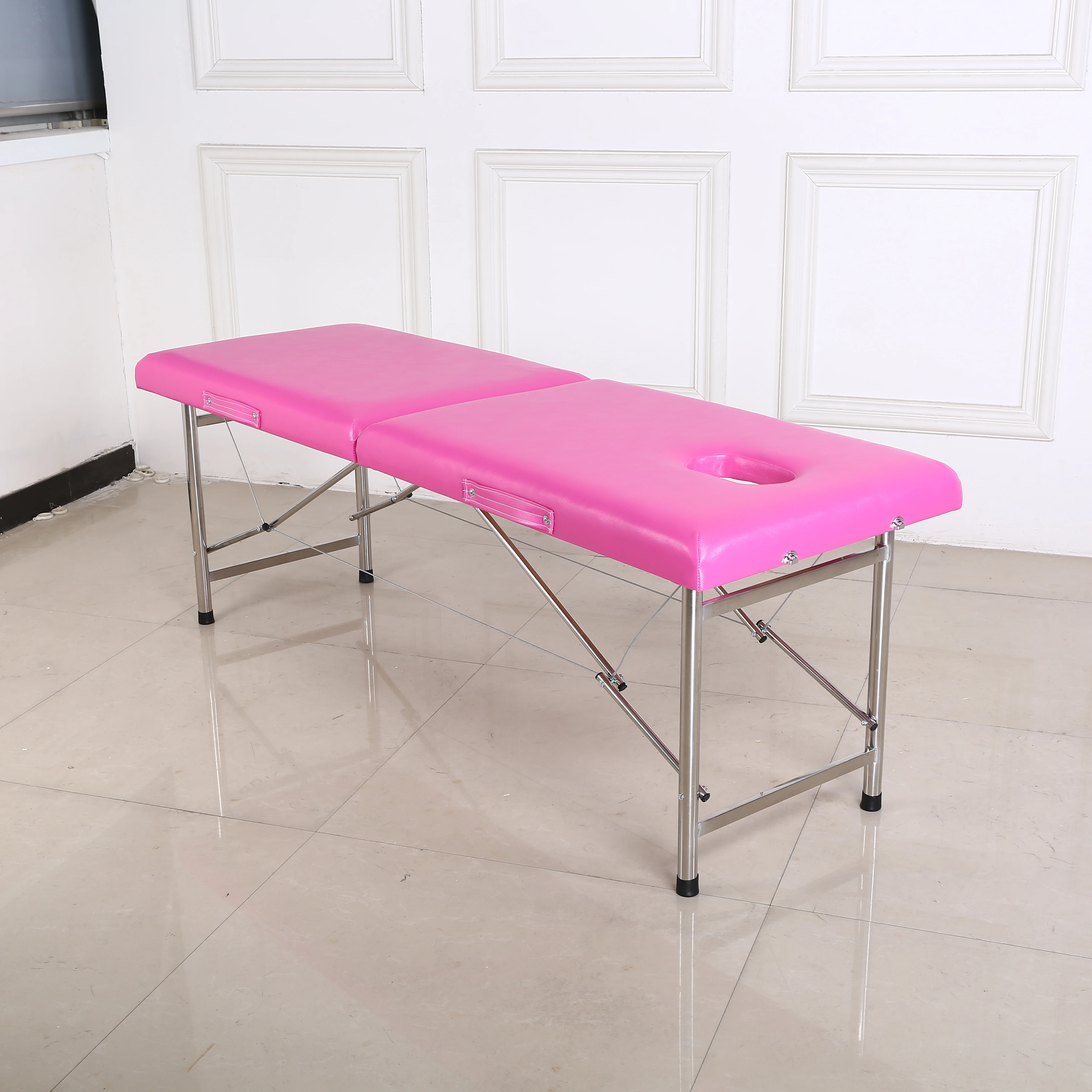 Портативное оборудование для салона красоты, современный спа-центр, складной Массажер для всего тела и педикюра, кровать для ухода за лицом