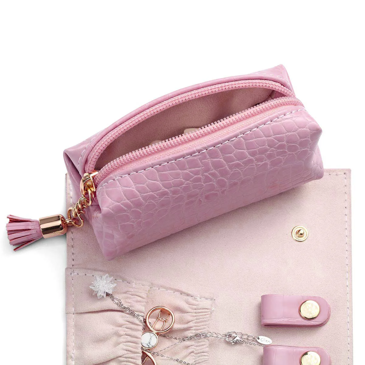 Роскошный органайзер для хранения, оптовая продажа, профессиональная дорожная сумка для ювелирных изделий