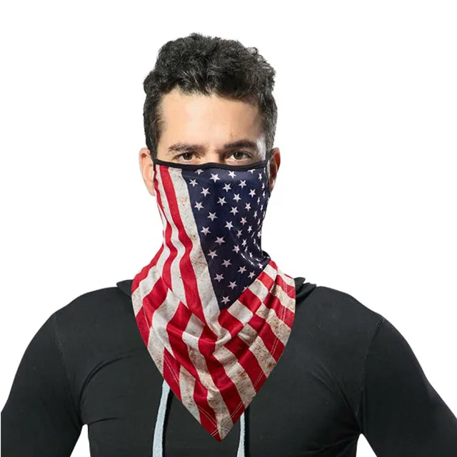 MEIXIN многоразовый моющийся тканевый чехол для шеи с принтом лица бандана на заказ для пешего туризма мотоцикла