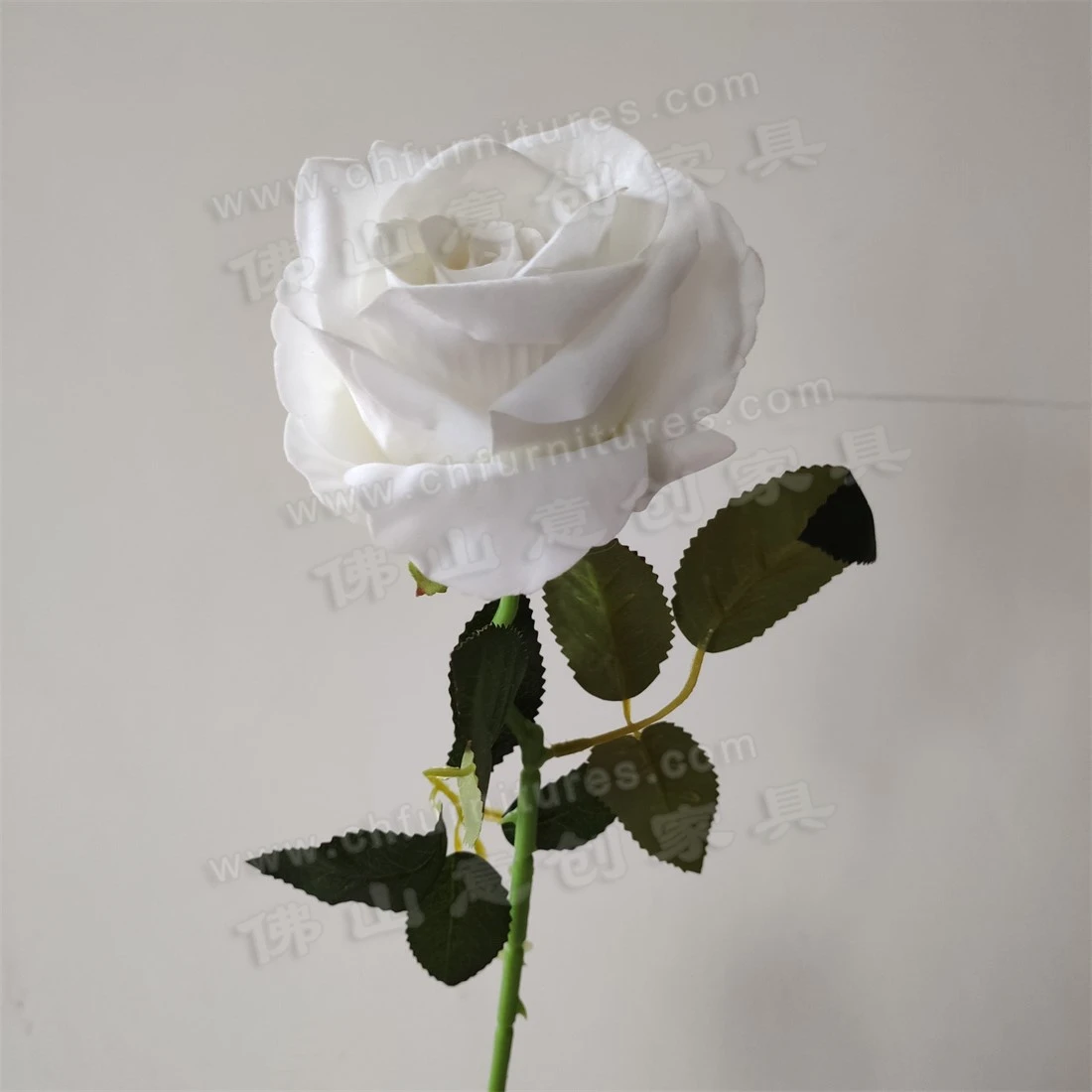 Современные искусственные белые розы настоящие прикосновения Искусственные цветы для украшения вечеринки