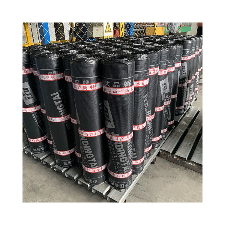 4mm Water Proof Sheet Thickness Asphalt Roofing Felt Sbs Modified Bitumen Insulation Waterproofing Membrane