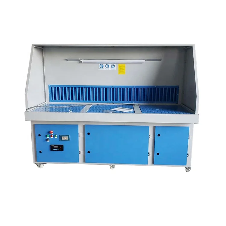 High-efficiency Grinding polishing sanding use downdraft table Sanding dust collection table
