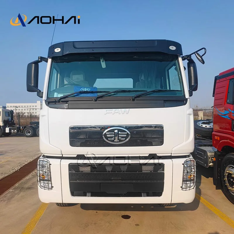 Chinese Factories FAW  Prime Mover Towing Trailer Head 380hp 6x4 Left Drive Tractor Trucks