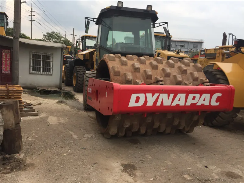 Used second hand Construction Machinery vibratory compactor road roller dynapac ca302d road roller machinery with good condition