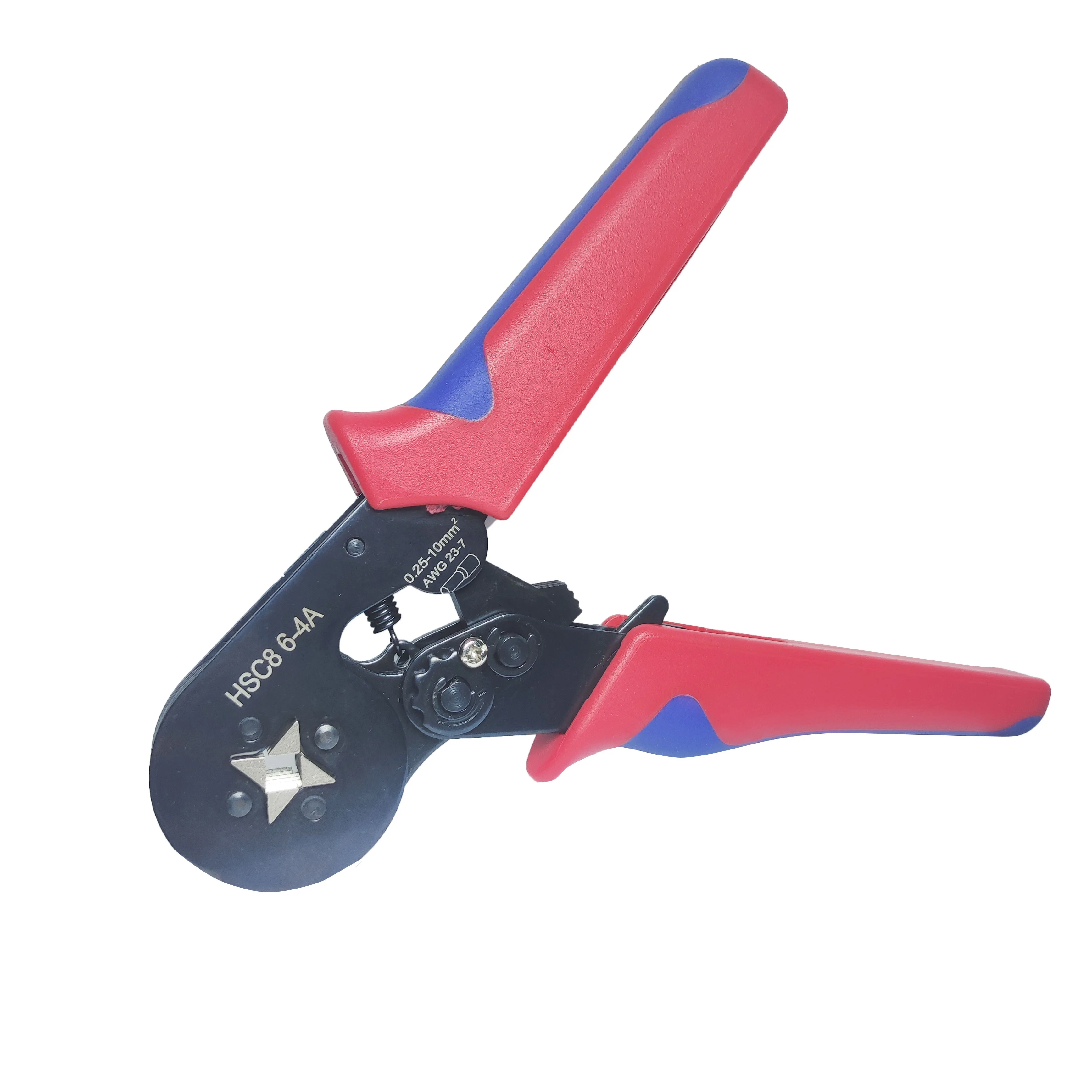HSC8 6-4 Alicate square Wire crimper Plier set Cable ferrule 6-4a crimping tool kit with 1200 terminal