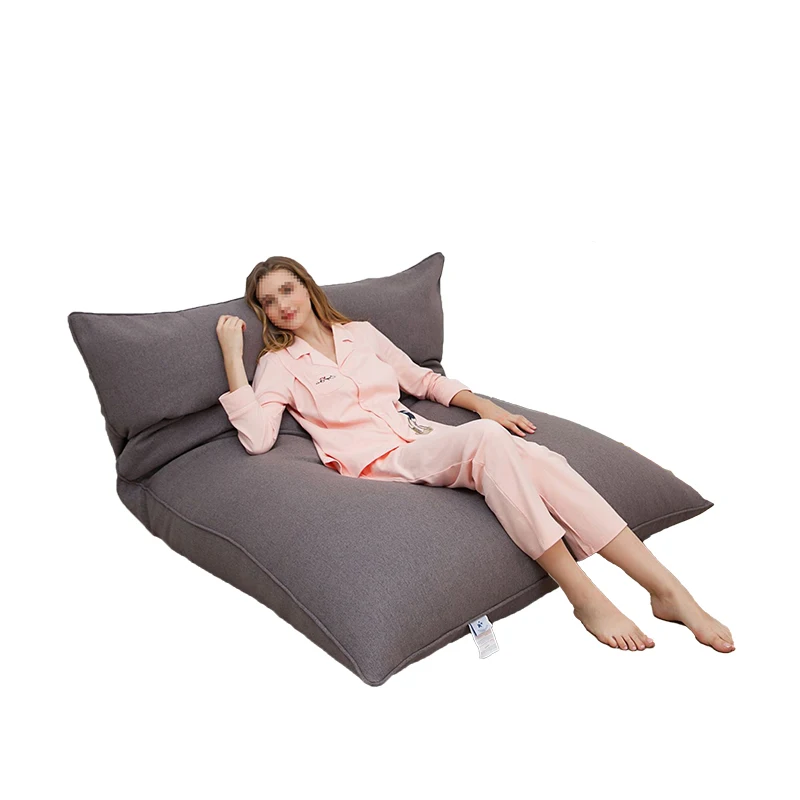 Custom Lazy Indoor Outdoor Comfortable Sofa Chair Foldable Single Tatami Bed Large Bean Bag
