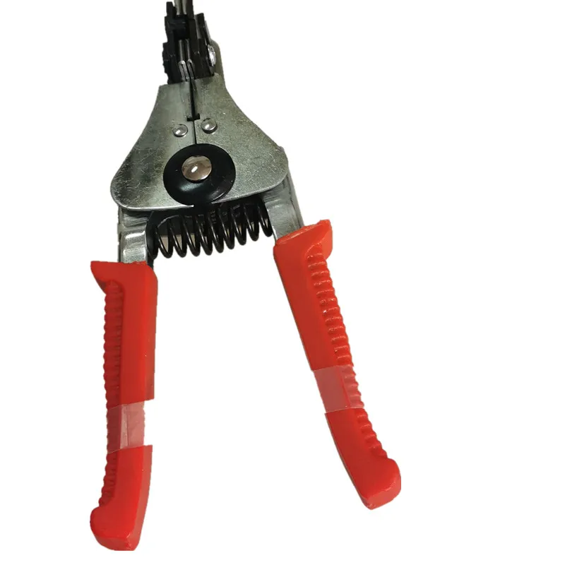 0.5-2.2mm Square MM Adjustable Automatic Cable Wire Stripper With Cutter Duckbill Bend Nose Bolt Clippers Wire Stripping Tool