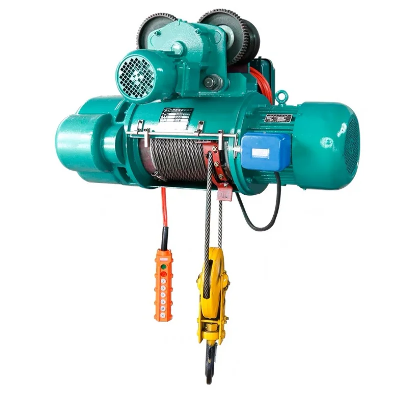 0.5T~10T CD1MD1 single/double speed type electric wire rope hoist for sale