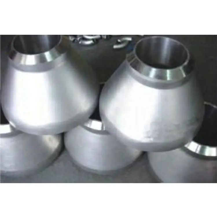ASTM  A234 Sch40 Sch80 Carbon Steel Pipe Fittings Welded Concentric Reducer Tube Adaptor With Black Painting