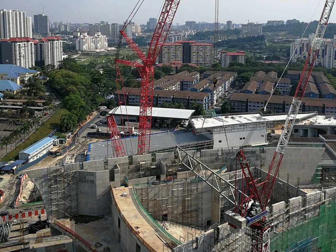 SCC6500A гусеничный кран на 650 тонн подъемная техника для грузового крана