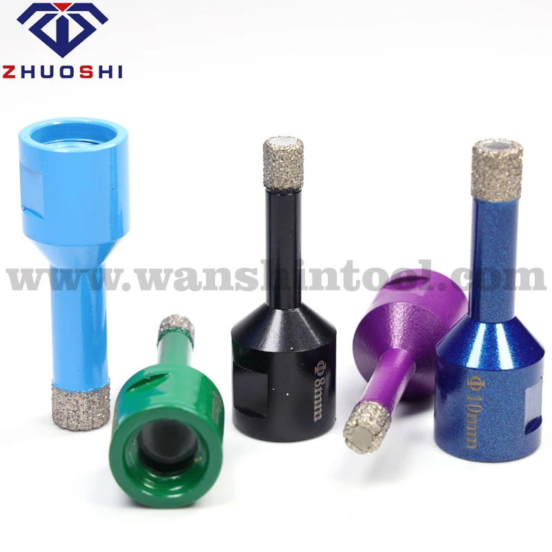 5-18mm vacuum brazed diamond drill bits M14 Tile hole saw diamond core bits drill for tile granite marble drill