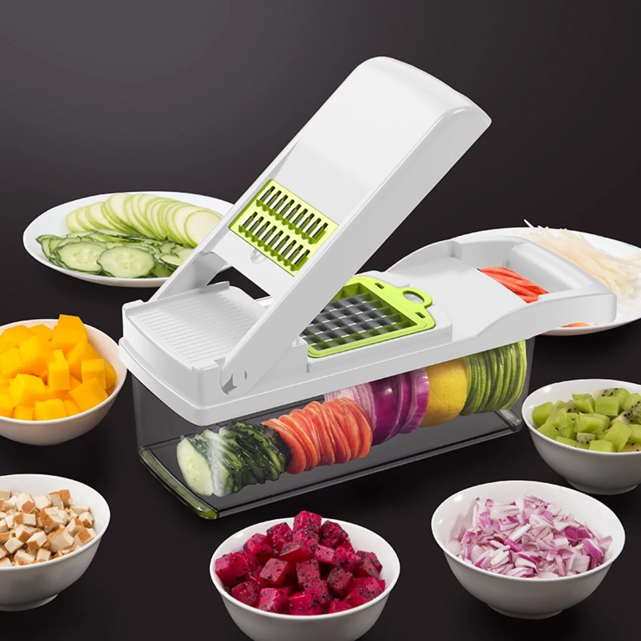 Wholesale Dicer Multifunction Potato Press Vegetable Cutter Multifunction Vegetable Cutter For Sale