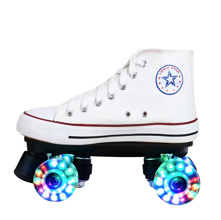 
2021 Outdoor And Indoor Retro Patin Quad Roller Skates Shoes Base For Adult 