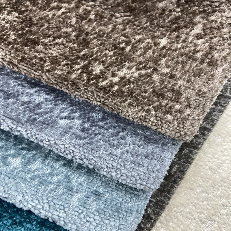 New design home textile decoration chenille sofa fabric manufacturer cheap price