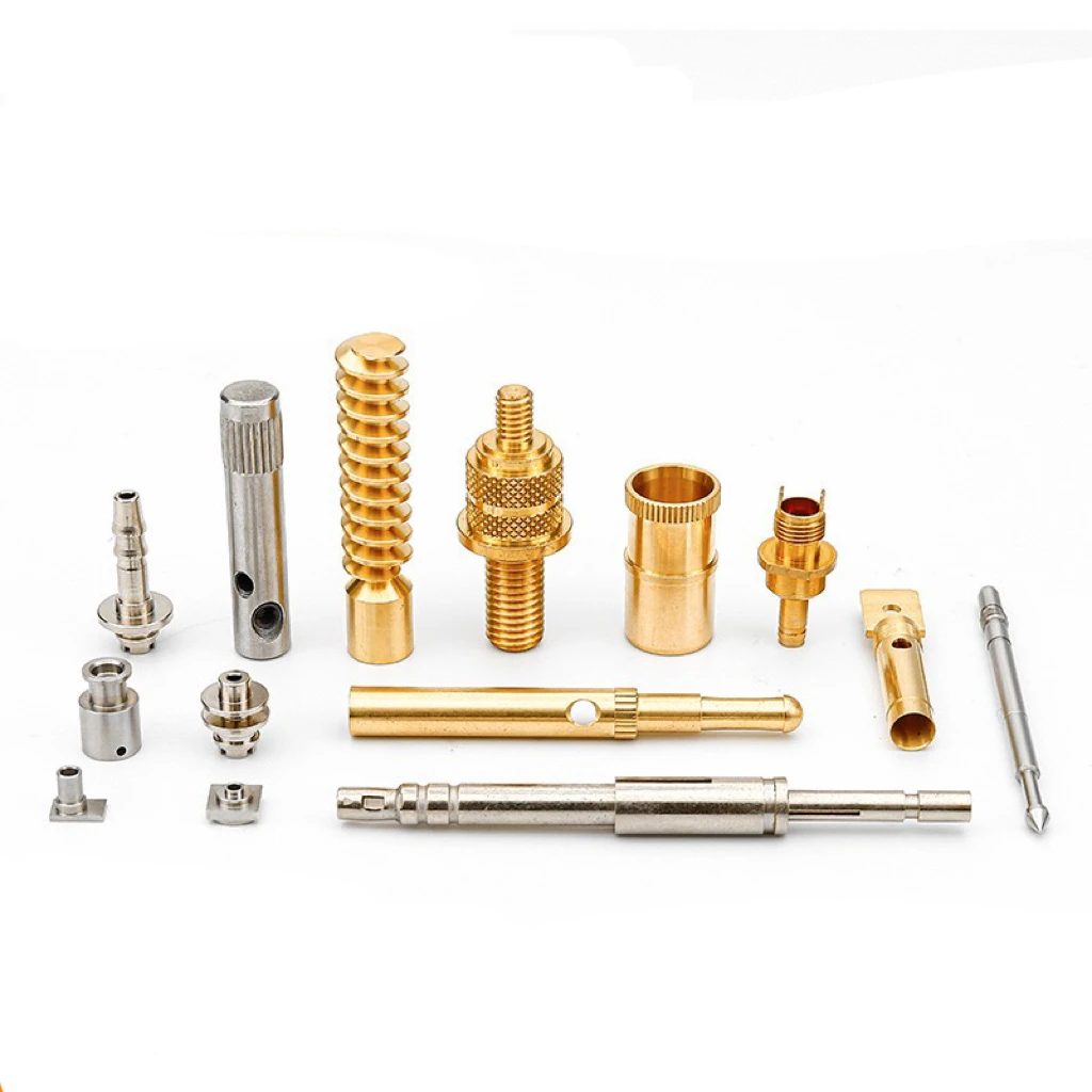 OEM Factory CNC machining Knurled thumb brass nuts