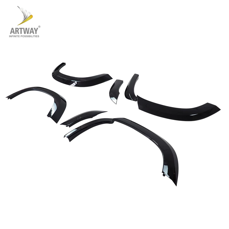 Брызговики для автомобильных крыльев, колёсные арки, новый defender 110 I663, глянцевый черный комплект брызговиков для land rover