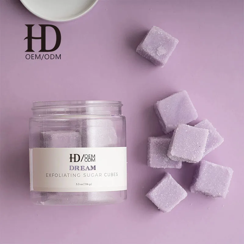 OEM/ODMWholesale Organic Bath Bombs Cube Natural Essential Oils Square Bath Bomb