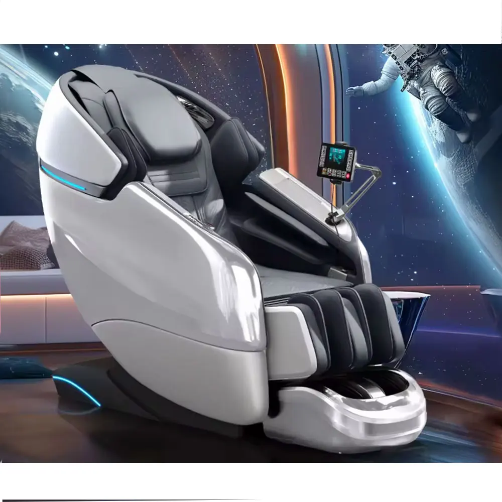 deluxe Shiatsu Zero Gravity Massager Chair SL Track 4D Body  Touch Massage Chair electric massage sofa high end 5d in dubai