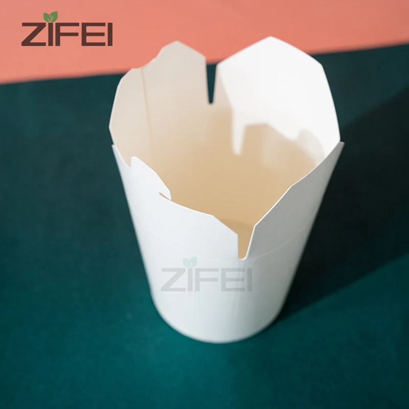 Customized Printing Recycle Biodegradable Food Grade Disposable Take Away  Packaging Noodle Box