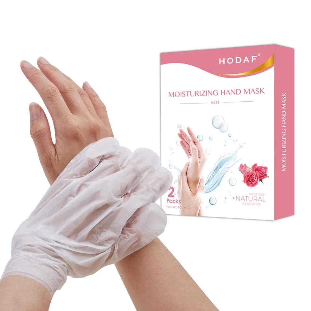 Deep Moisture Gloves for Dry Cracked Hands Intensive Repairing Coconut Oil Milk Extract Korean Skincare nourishing hand mask