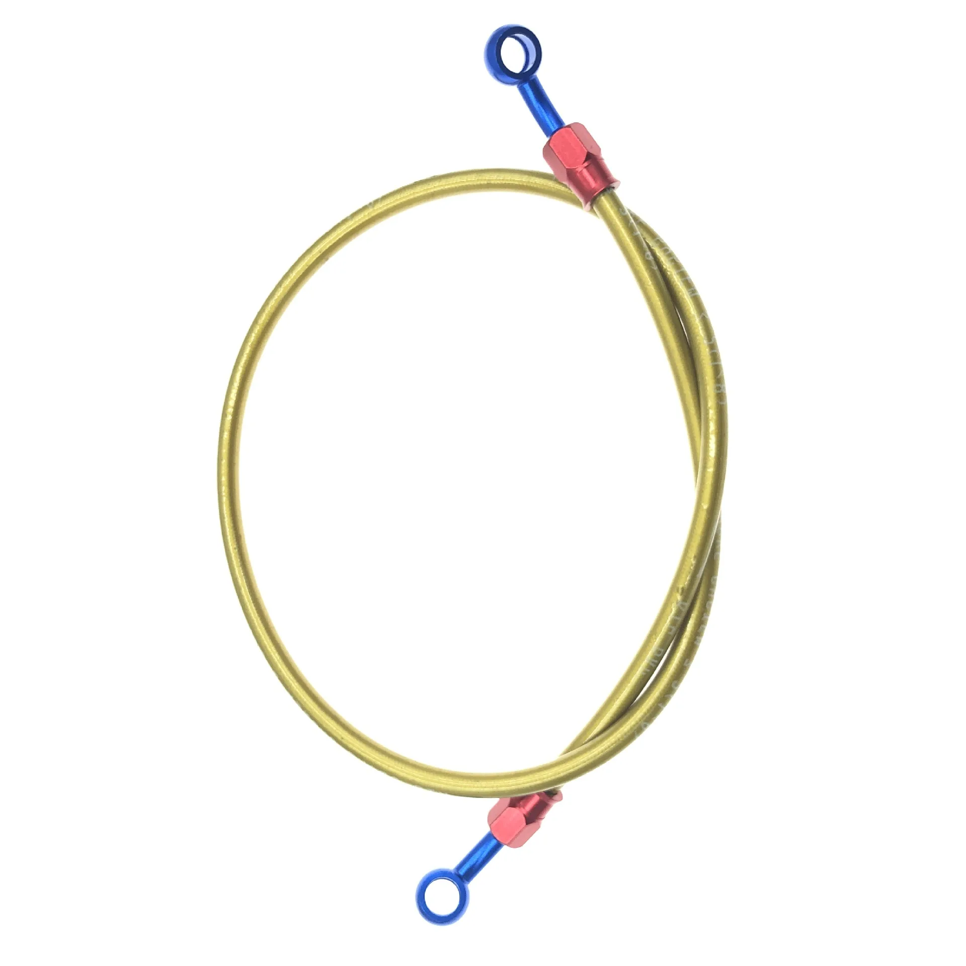 Brake Hose Assembly Customized Stainless Steel PTFE NYLON Brake Hose With Fitting Tube SAE J1401 OEM Auto Motorcycle Brake Line