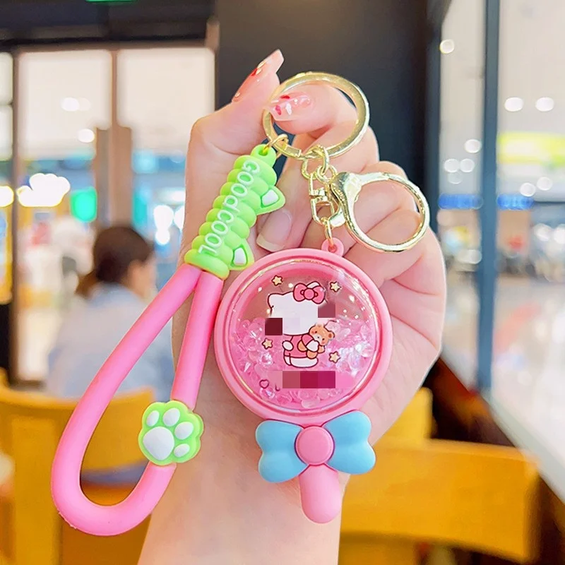 DL1230 Cartoon Sanrioed Big-eared Dog Mosquito Repellent Aromatherapy Key Chain Car Key Pendant Student Backpack