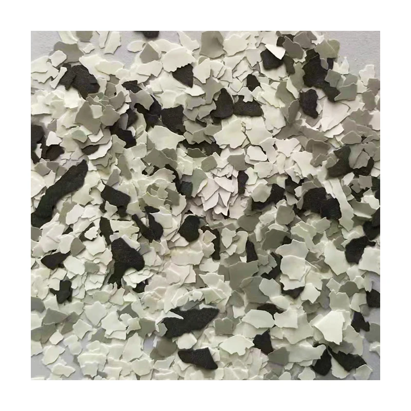 Senior Sliced colored natural Rock slice metal flake magic floor epoxy flake resin for floor 3d flooring paint flake colors