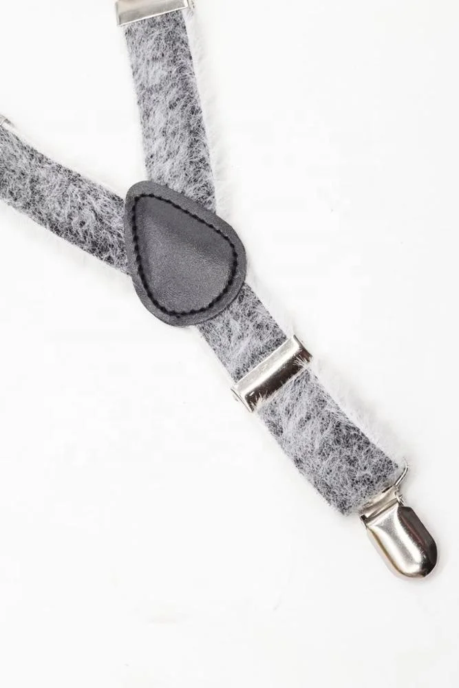 Fluffy suspender elastic Y-back or X-back  suspenders for kid child and adult as well