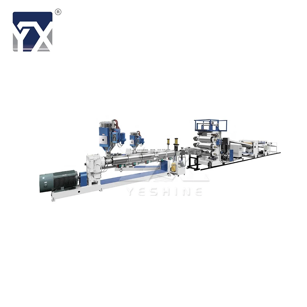YESHINE Latest Style Fully Automatic Luggage Sheet Extrusion Making Machine Export to Overseas