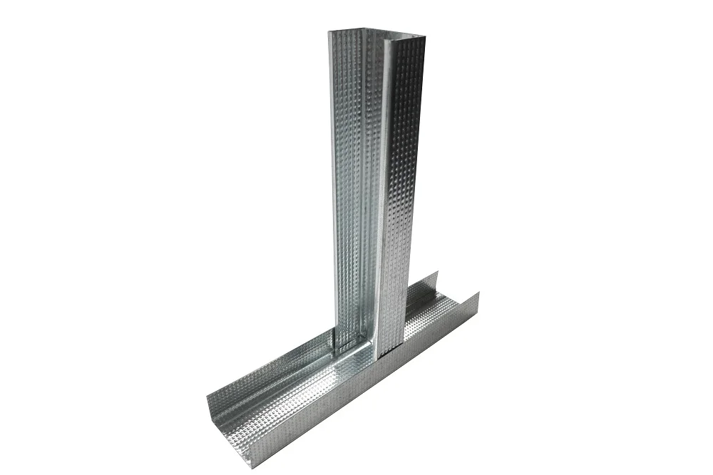 galvanized steel c channel/metal stud sizes for gypsum drywall/OMEGA profile