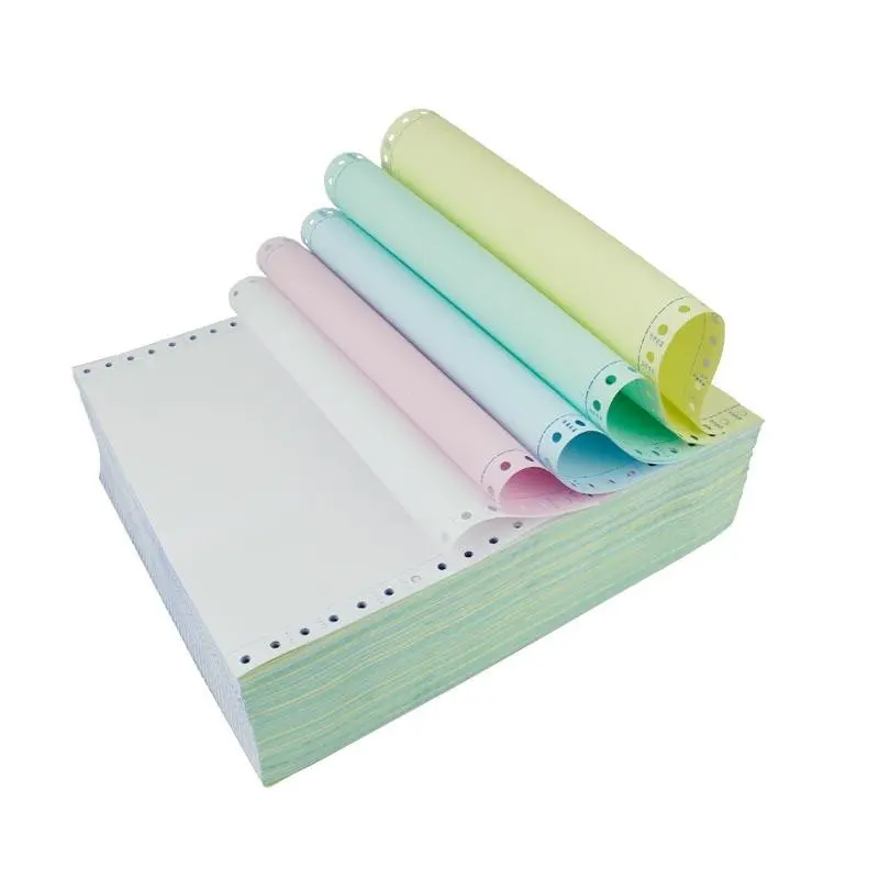 Qiang Qiang paper custom Carbonless paper bank continuous computer printing paper for office