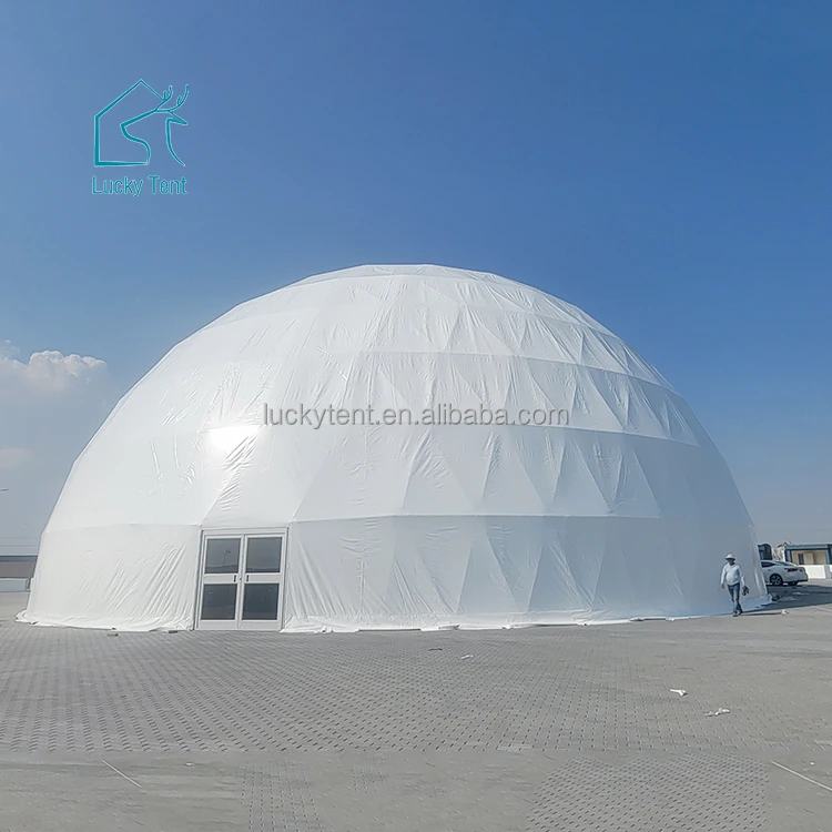 Outdoor Durable Full White PVC Dome Commercial Building for Events Mapping Screen Projection Dome