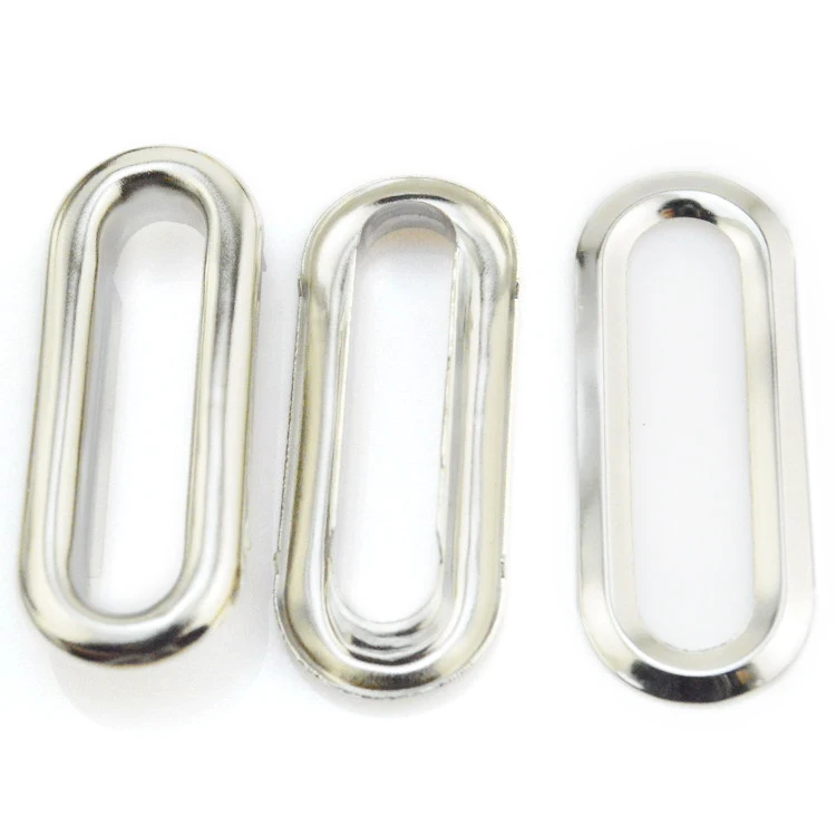 metal eyelet Antique brass 6*15 mm metal oval eyelets EY182