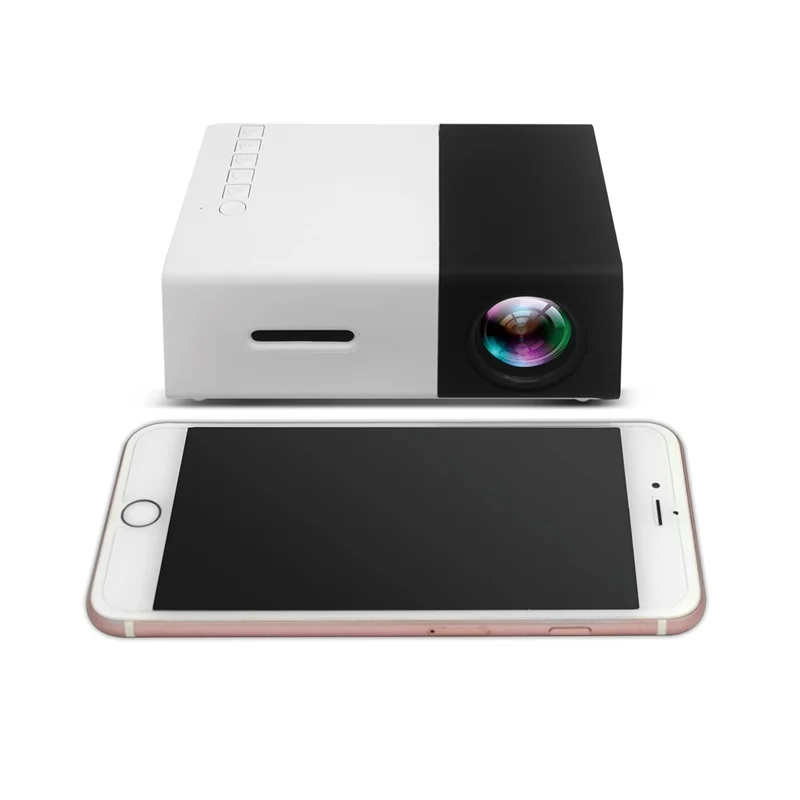 YG300 Hd Mini Projector 3600 Lumens 1080p Led Movie Video Home Theater Support 1080p Optional Android Wifi