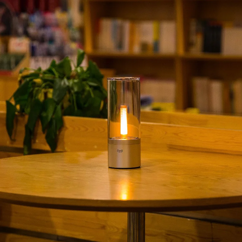 YEELIGHT xiaomi Заводская поставка по привлекательной цене винтажный светильник Yeelight Candela рождественское освещение прикроватная лампа для