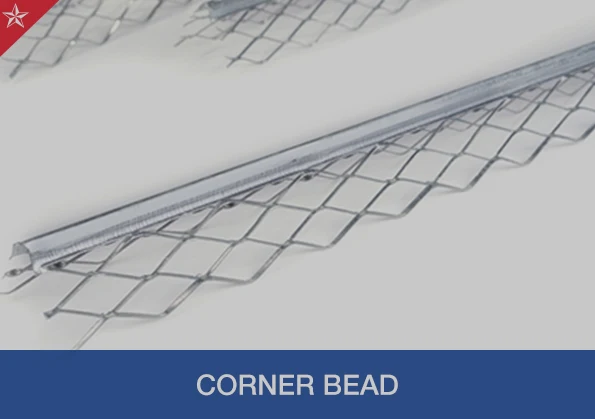 Easy instal Hotdip galvanized bead corner Construction materials angle bead New construction material metal mesh