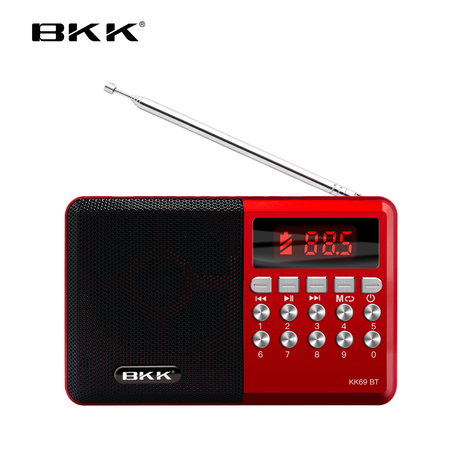 Самый дешевый портативный Bluetooth-динамик FM-радио с U-диском