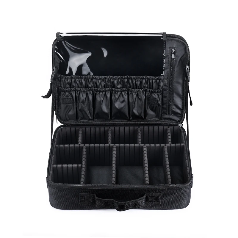 2024 Vanity Case Portable Makeup Functional Cosmetic Bag Women Fashion Travel Toiletry Kit Makeup Bag