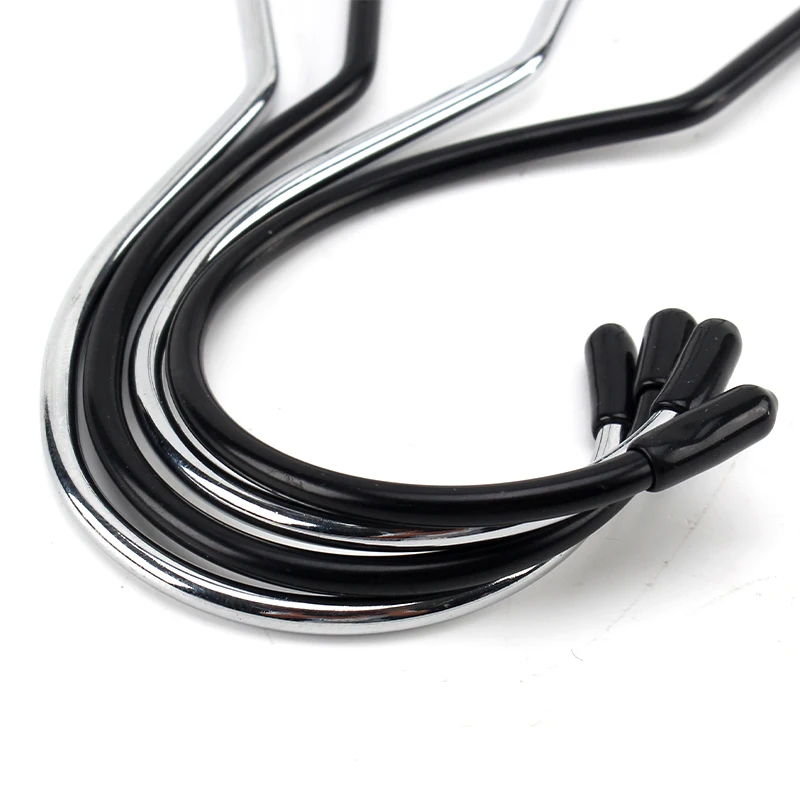 10 Pack Black Metal S Shaped Hooks for Hanging Plants Metal Hooks for Hanging Clothes StainleColor can be customized