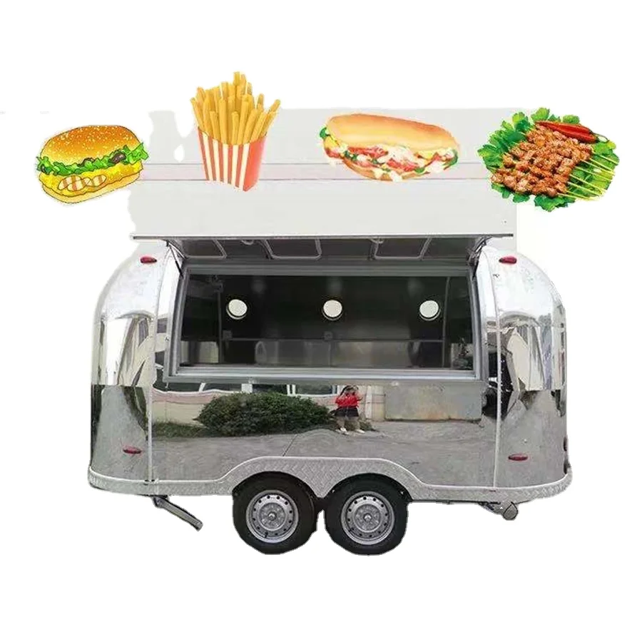 Snack Machines Food Truck Electric Food Truck With Full Kitchen Mobile Food Trailer For Business